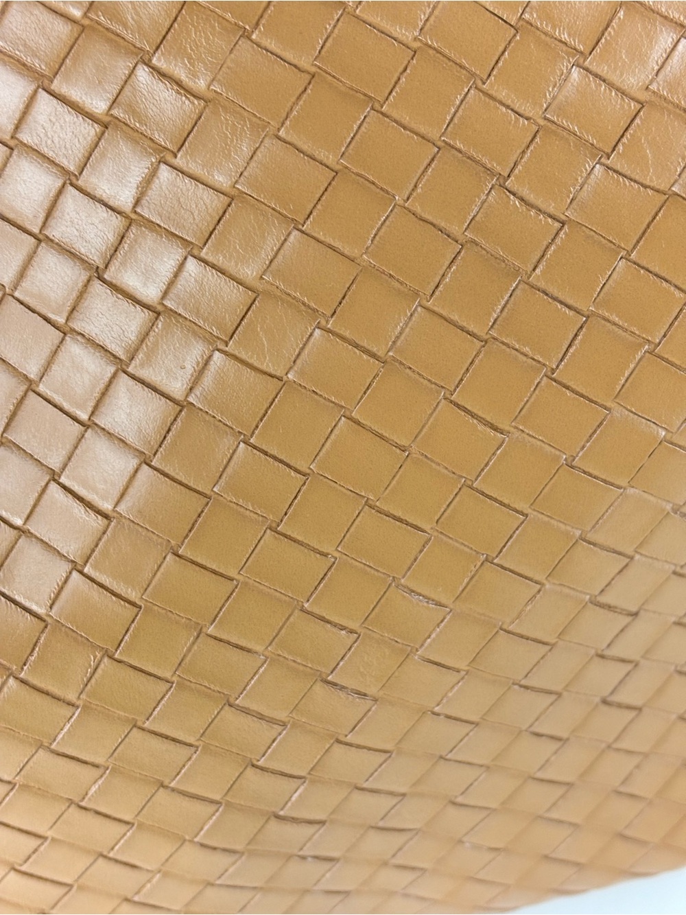 House of Harlow 1960-Cute “Terri” Vegan  Tan Leather Woven Handbag - Picture 8 of 14